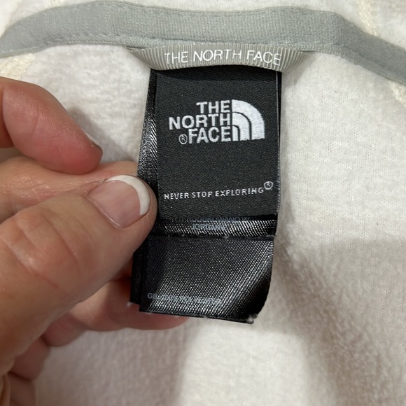 The North Face fleece jacket with hood medium - Picture 4 of 8